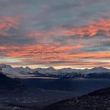 Valley-view In Apartment Veysonnaz